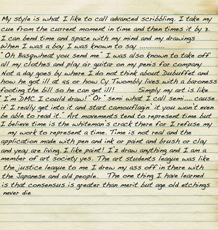Artist statement